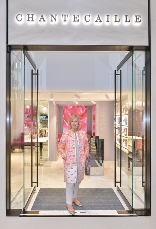  Sylvie Chantecaille at the new Hong Kong store